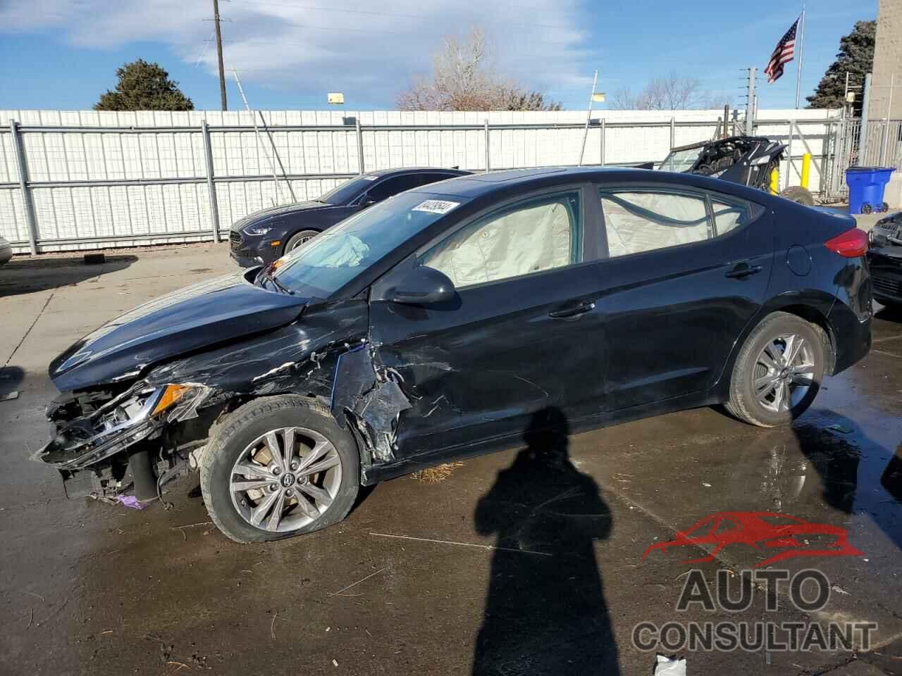 HYUNDAI ELANTRA 2017 - KMHD84LFXHU246958