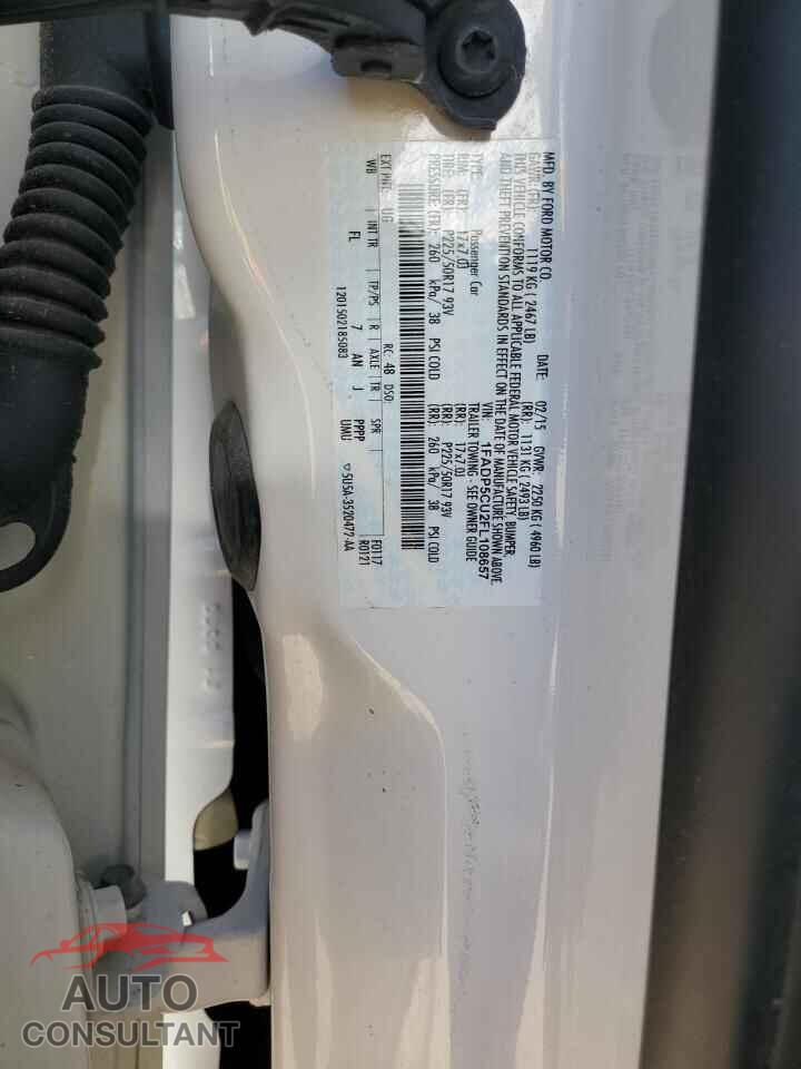 FORD CMAX 2015 - 1FADP5CU2FL108657