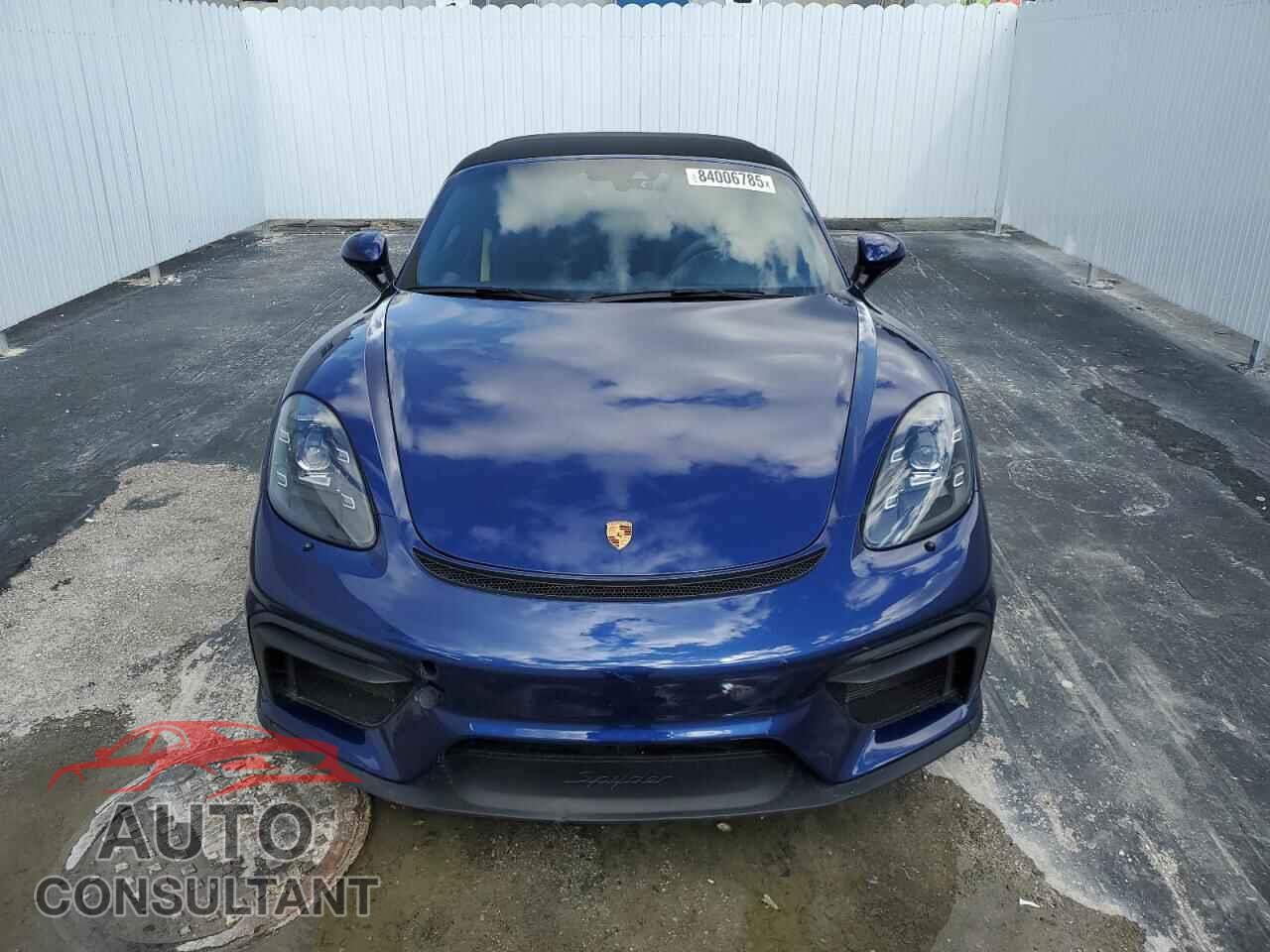 PORSCHE BOXSTER 2021 - WP0CC2A8XMS240221