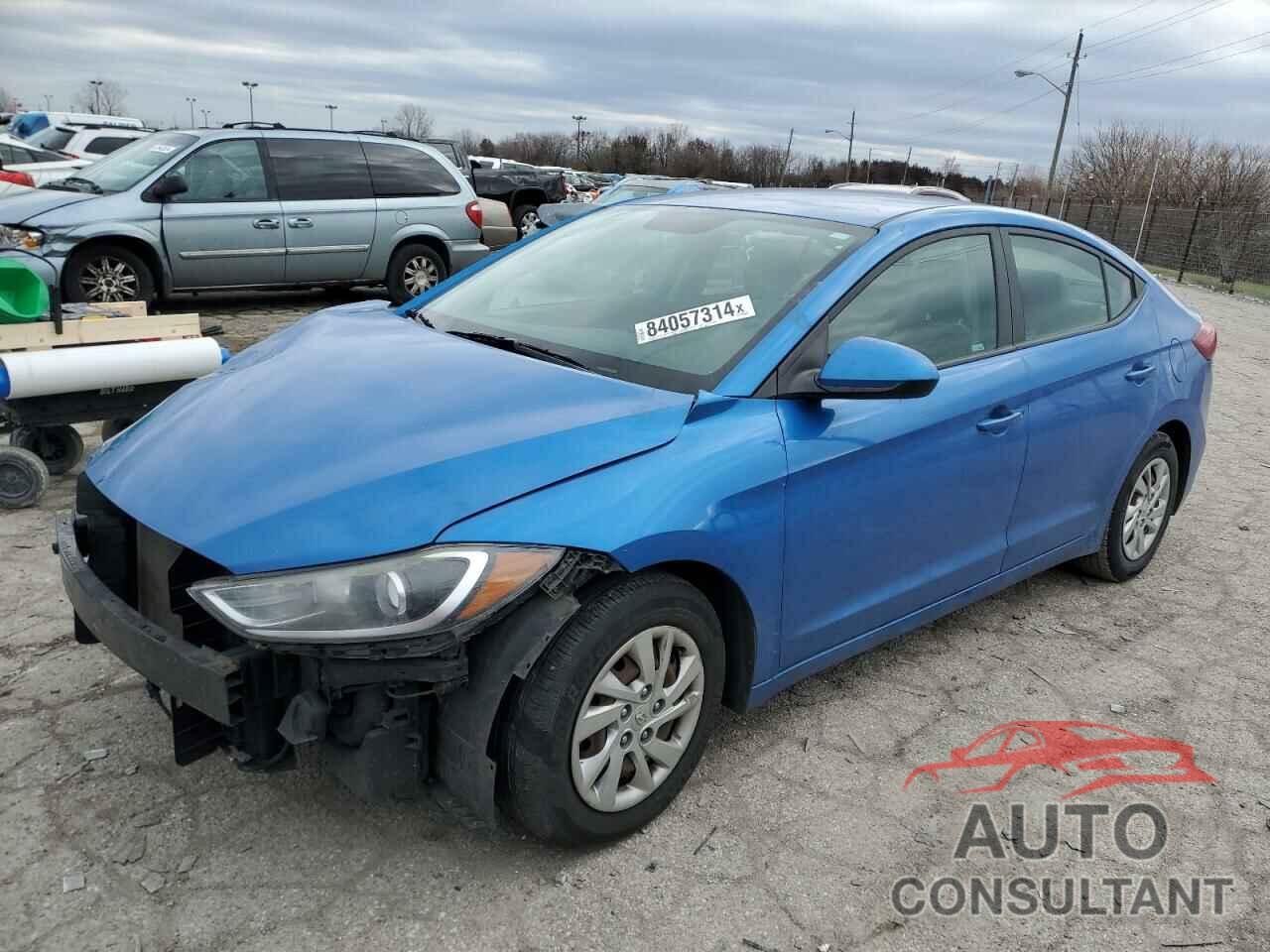 HYUNDAI ELANTRA 2017 - KMHD74LF1HU118708