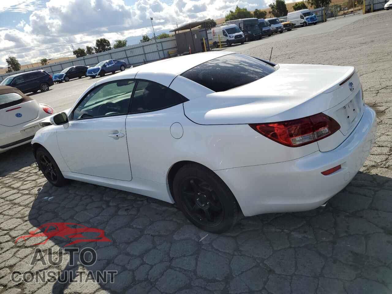 LEXUS IS 2013 - JTHFF2C27D2527558