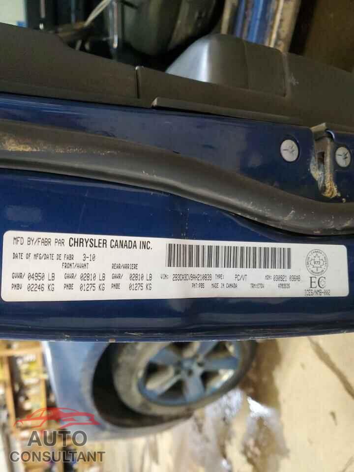 DODGE CHARGER 2010 - 2B3CA3CV9AH210839