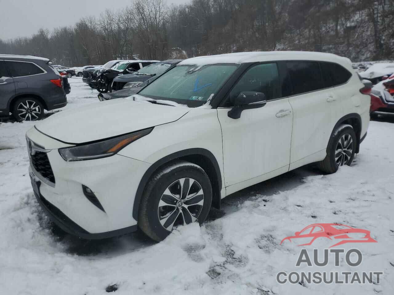 TOYOTA HIGHLANDER 2021 - 5TDGZRBH4MS135321