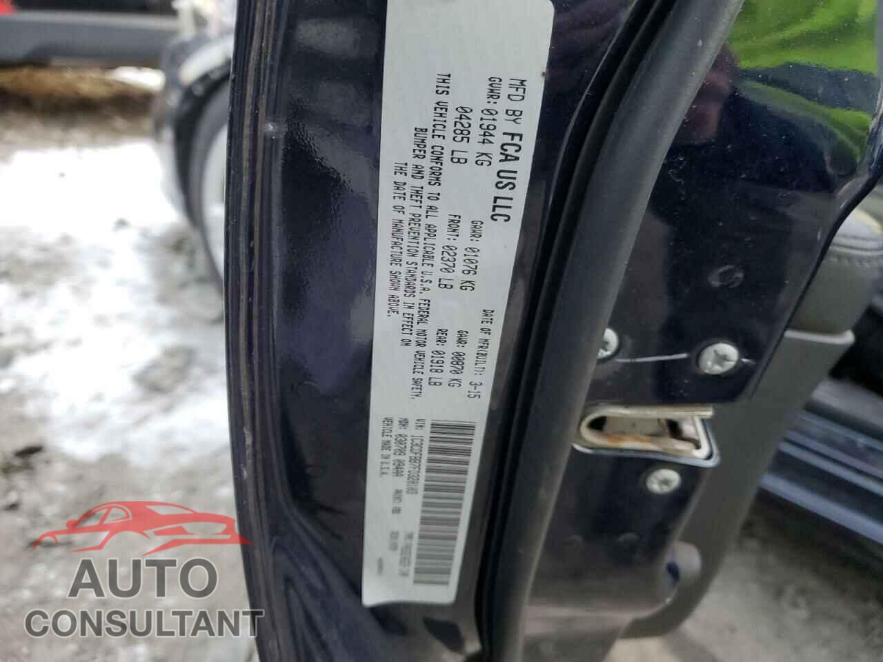 DODGE DART 2015 - 1C3CDFBB7FD320103
