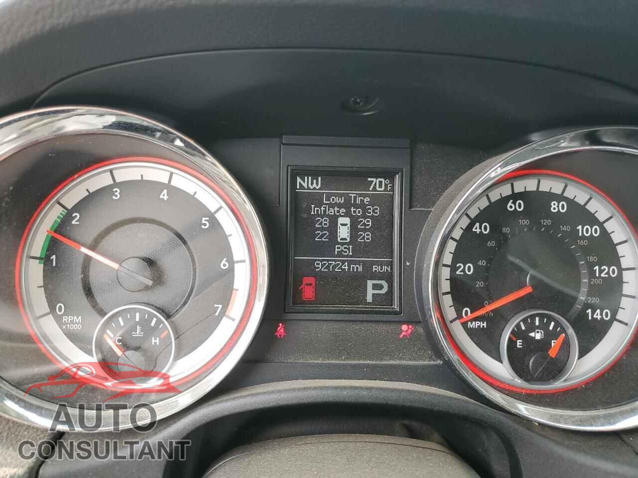 DODGE DURANGO 2013 - 1C4RDJDG4DC698321