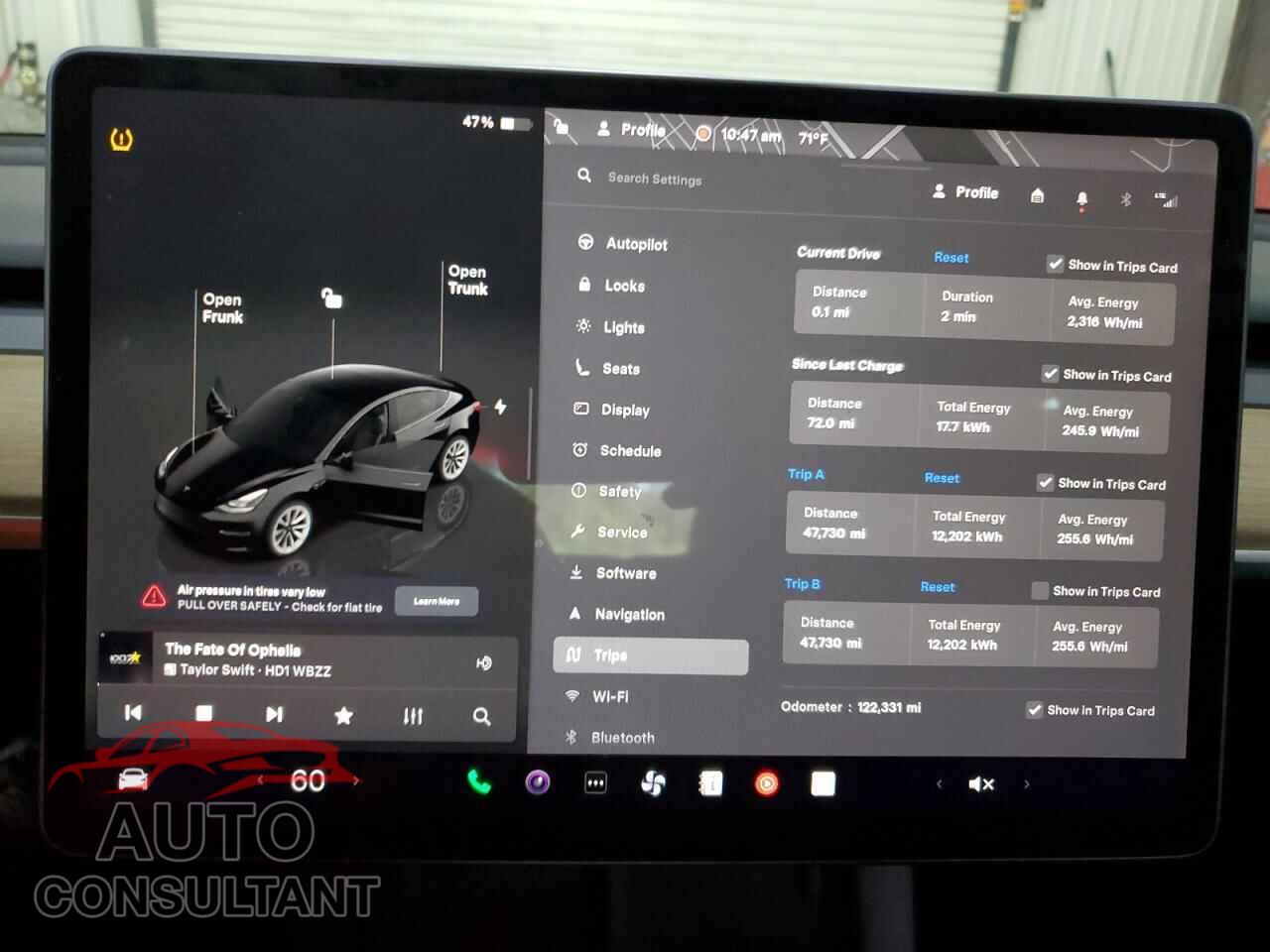 TESLA MODEL 3 2022 - 5YJ3E1EA6NF369038