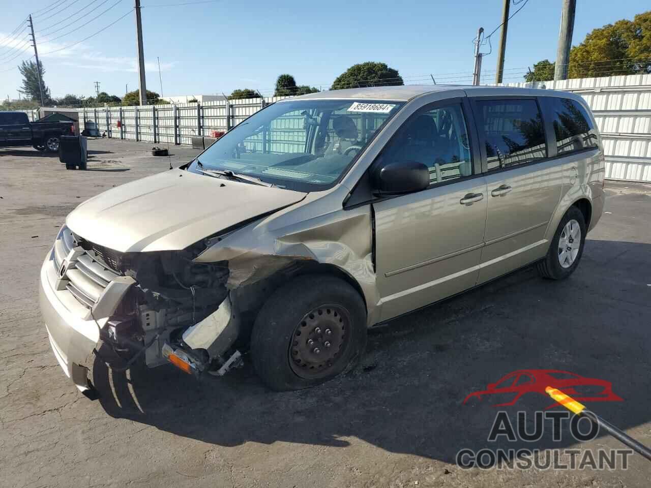 DODGE CARAVAN 2009 - 2D8HN44E49R658961