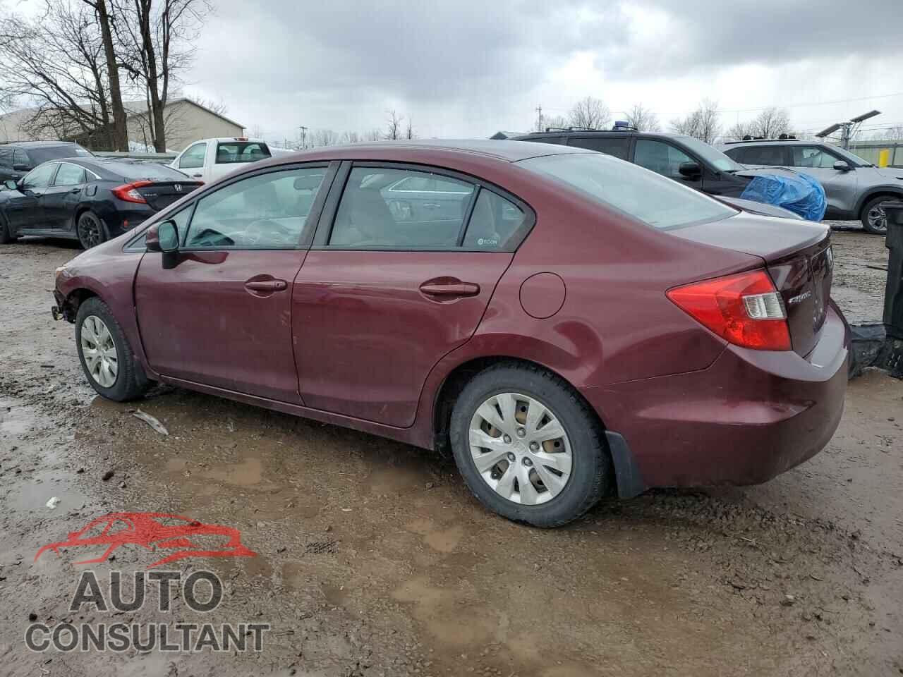 HONDA CIVIC 2012 - 2HGFB2F59CH554738