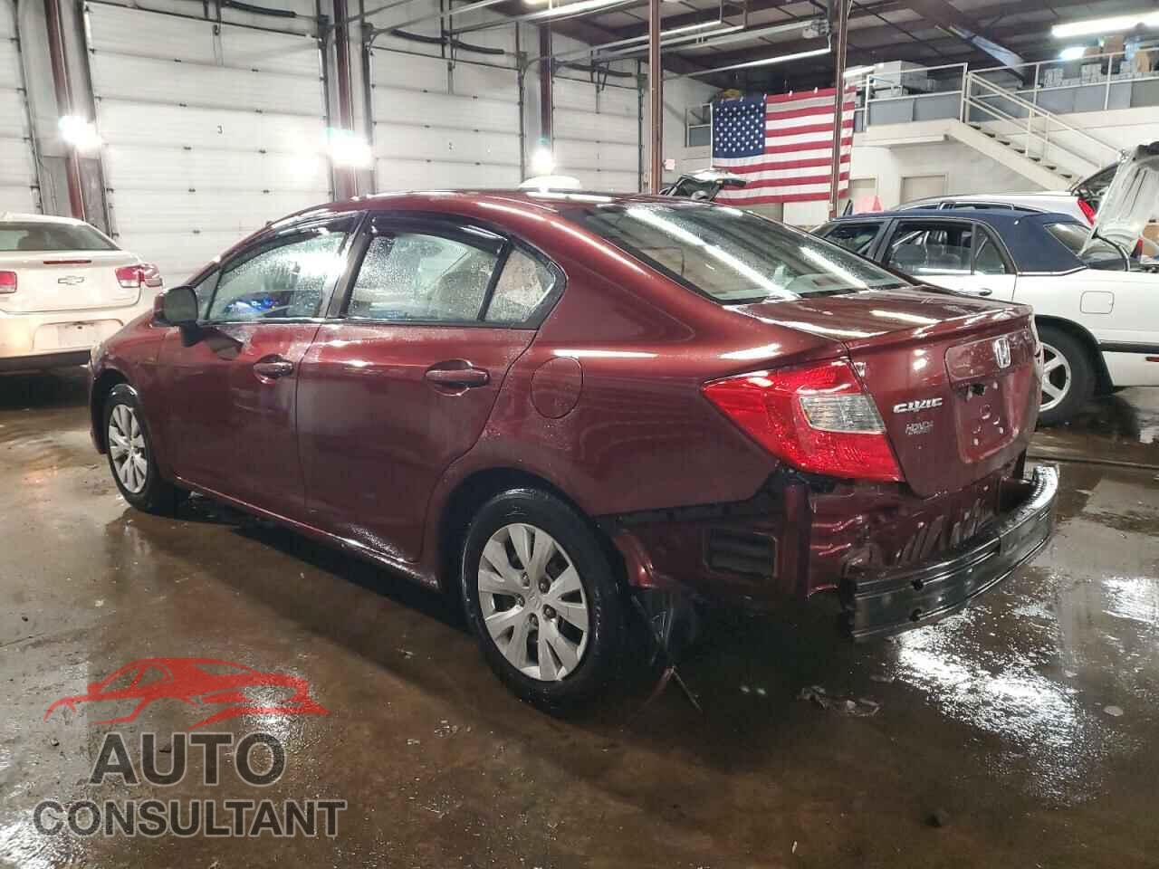 HONDA CIVIC 2012 - 19XFB2F50CE322829