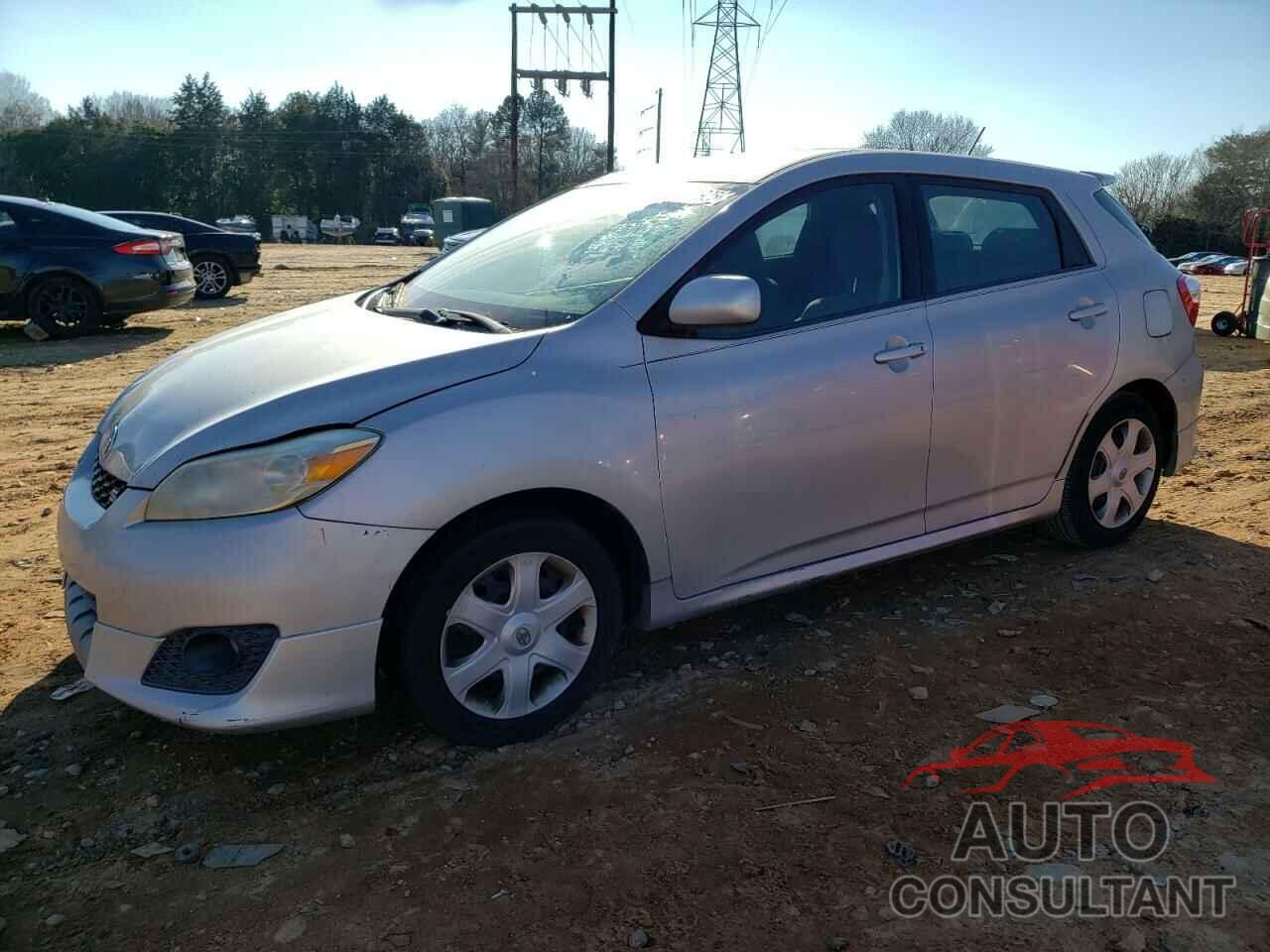 TOYOTA COROLLA 2009 - 2T1KE40E59C001404