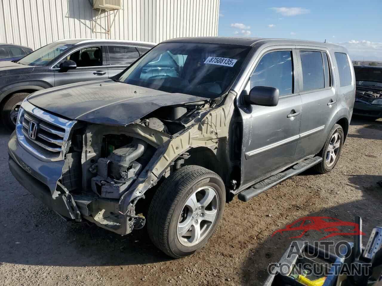 HONDA PILOT 2012 - 5FNYF4H6XCB046670