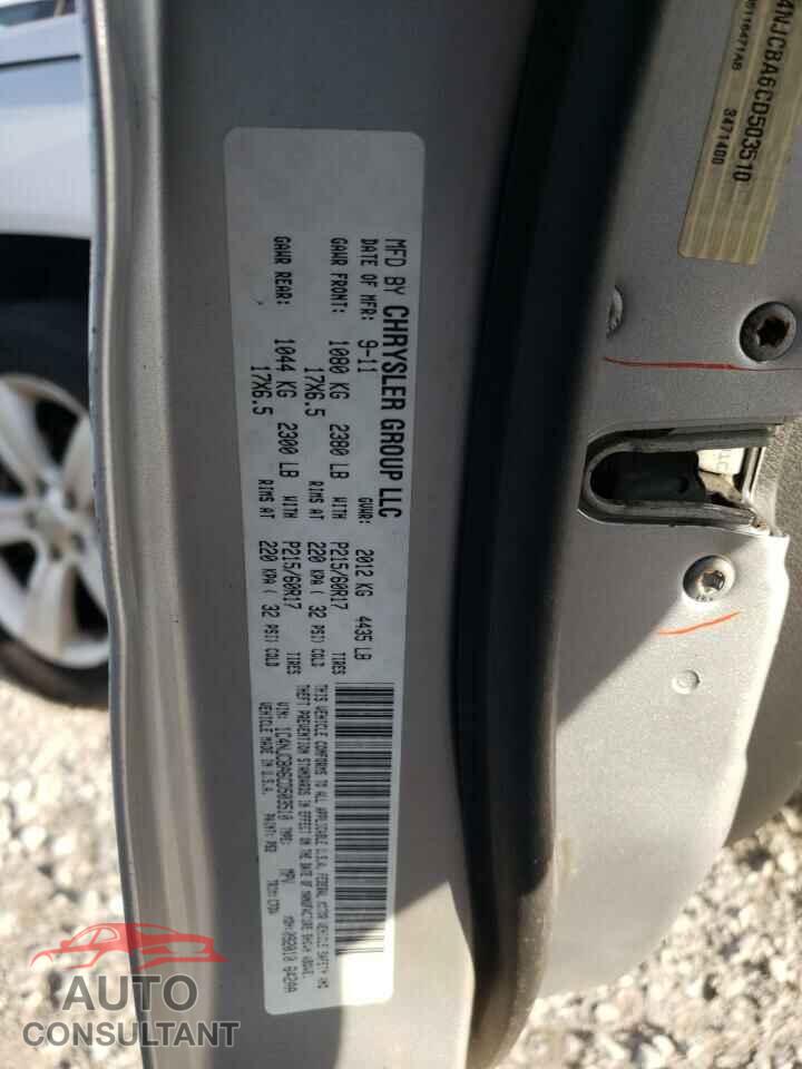 JEEP COMPASS 2012 - 1C4NJCBA6CD503510