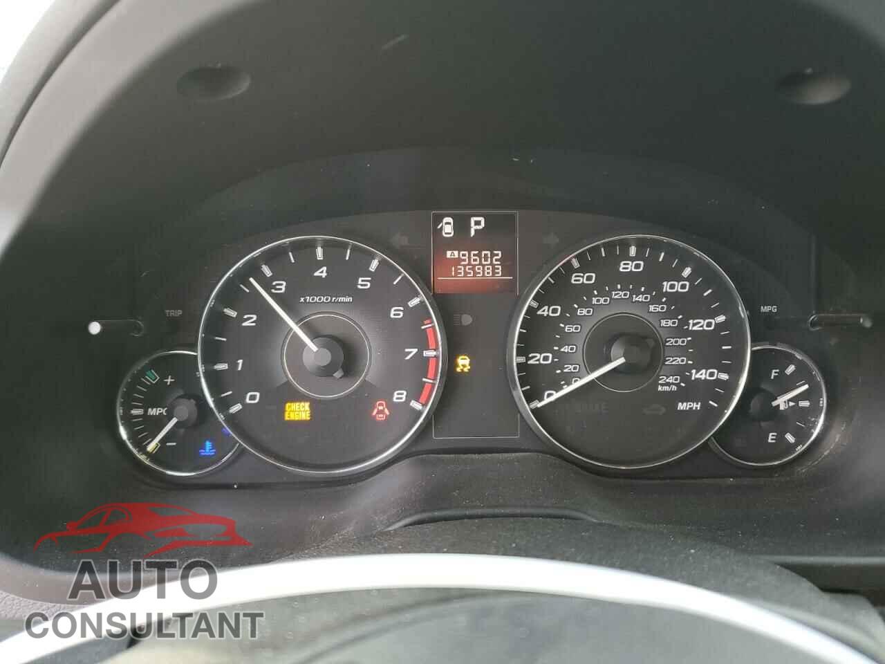 SUBARU OUTBACK 2011 - 4S4BRBAC5B3343502