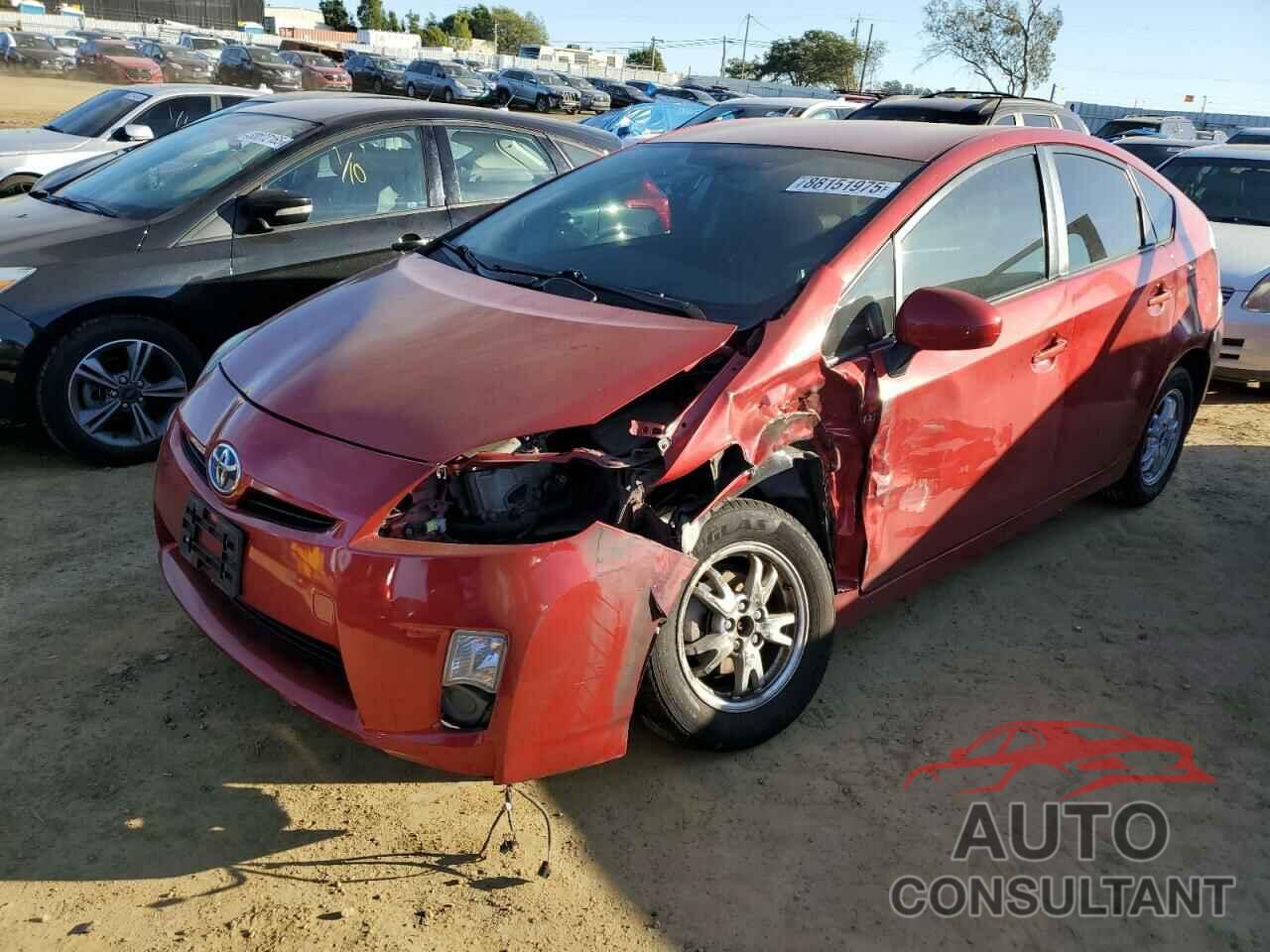 TOYOTA PRIUS 2011 - JTDKN3DU9B0277886