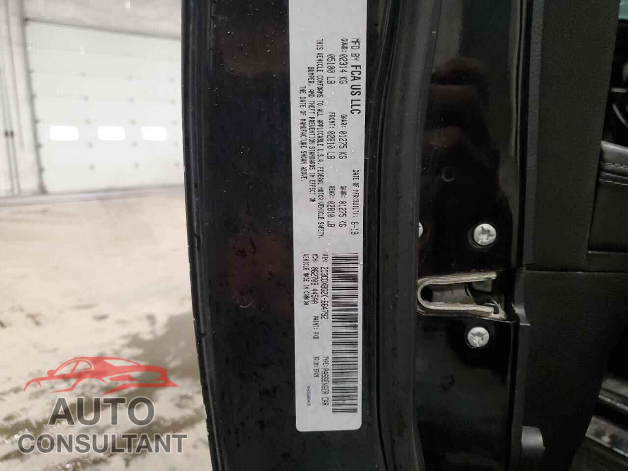 DODGE CHARGER 2019 - 2C3CDXBG2KH664792