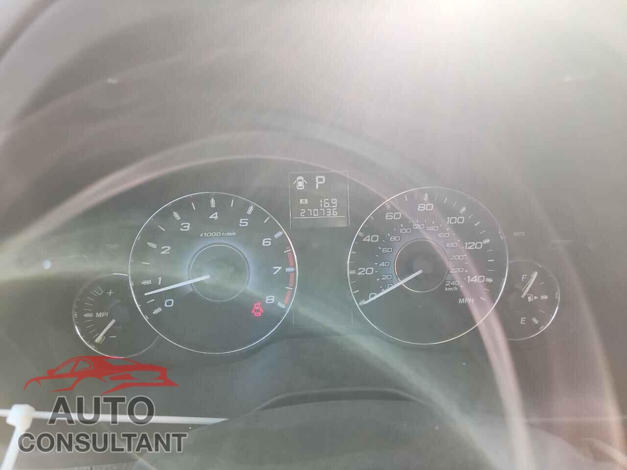 SUBARU OUTBACK 2010 - 4S4BRCCC7A3312558