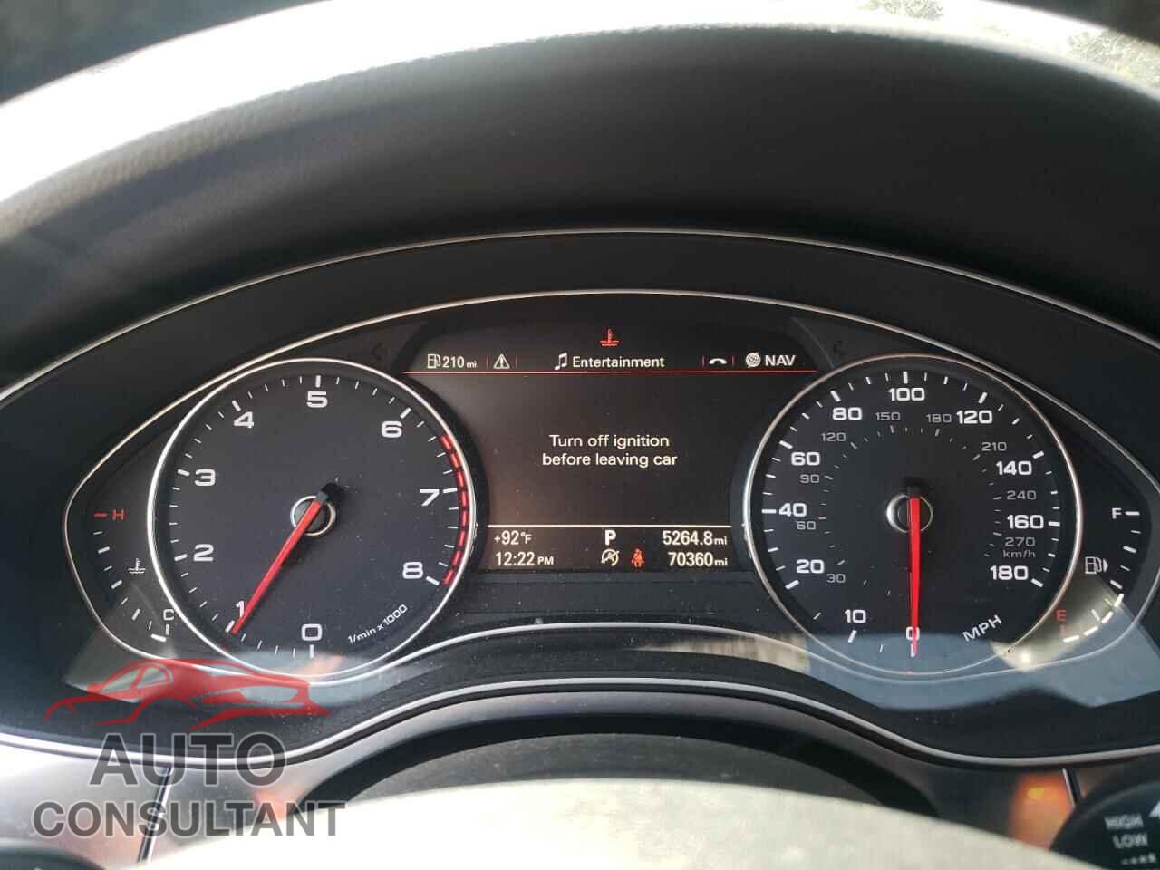 AUDI A7 2013 - WAUYGAFC8DN124206