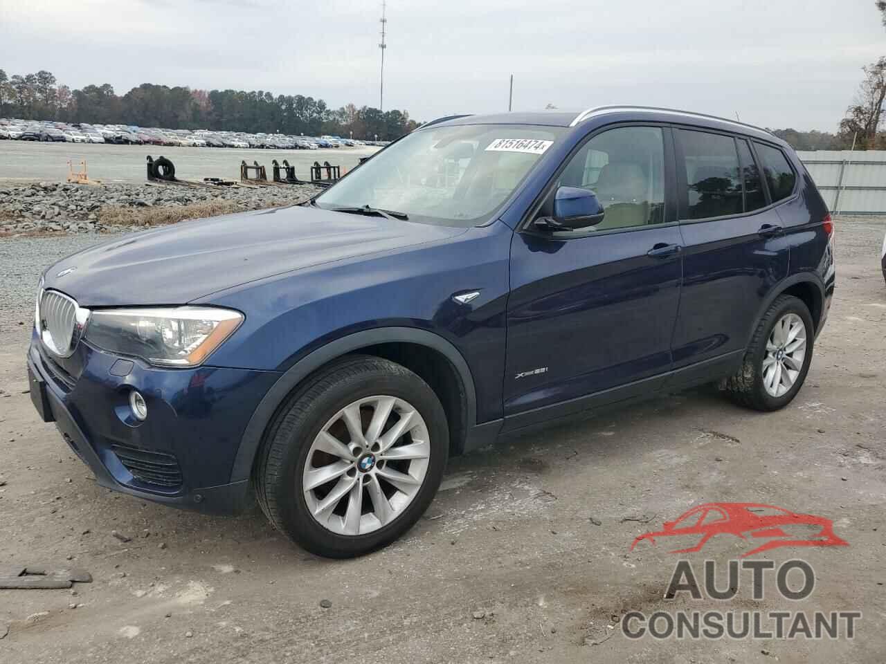 BMW X3 2015 - 5UXWX9C52F0D50189