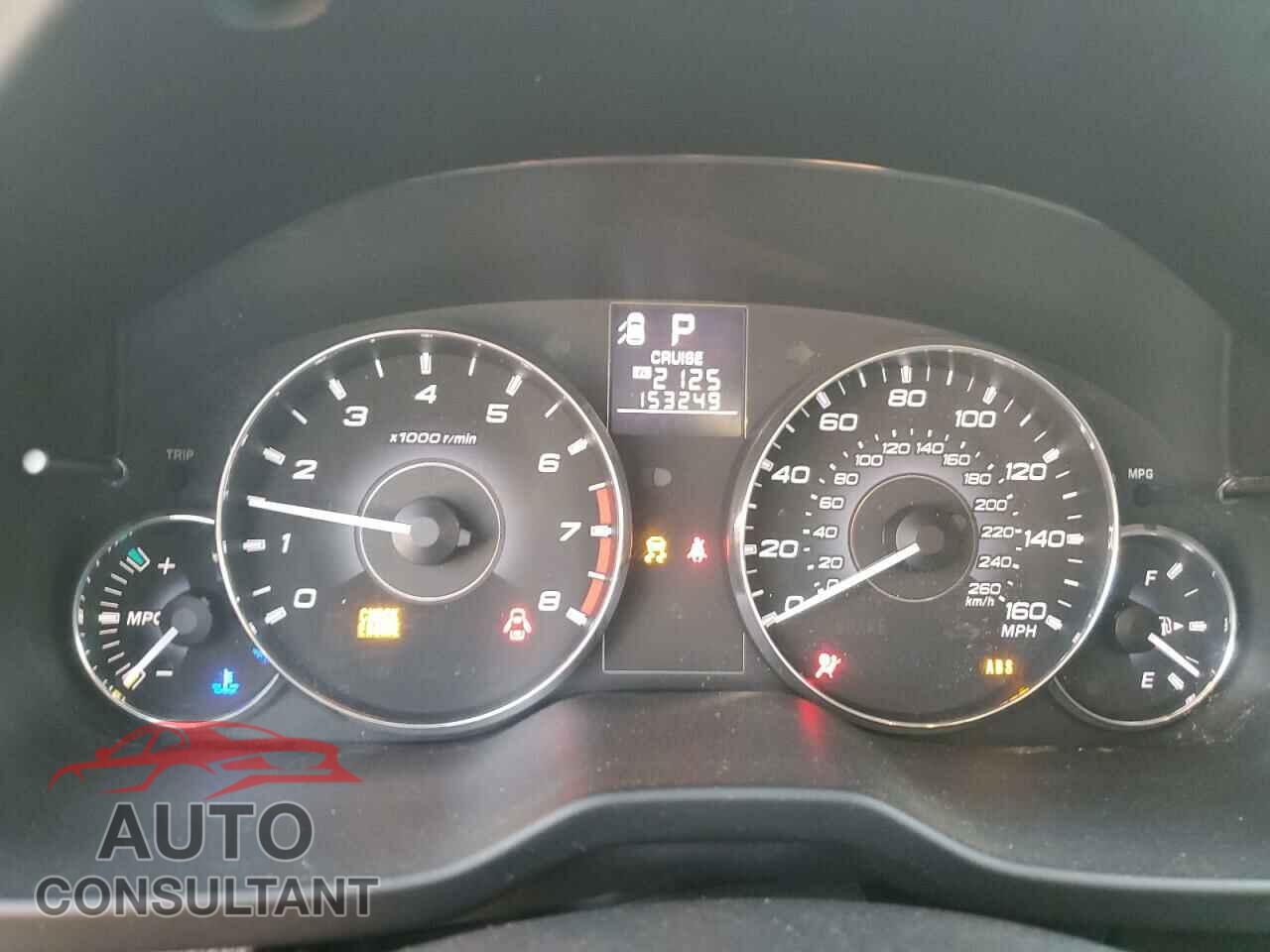 SUBARU OUTBACK 2011 - 4S4BRDKC6B2380655