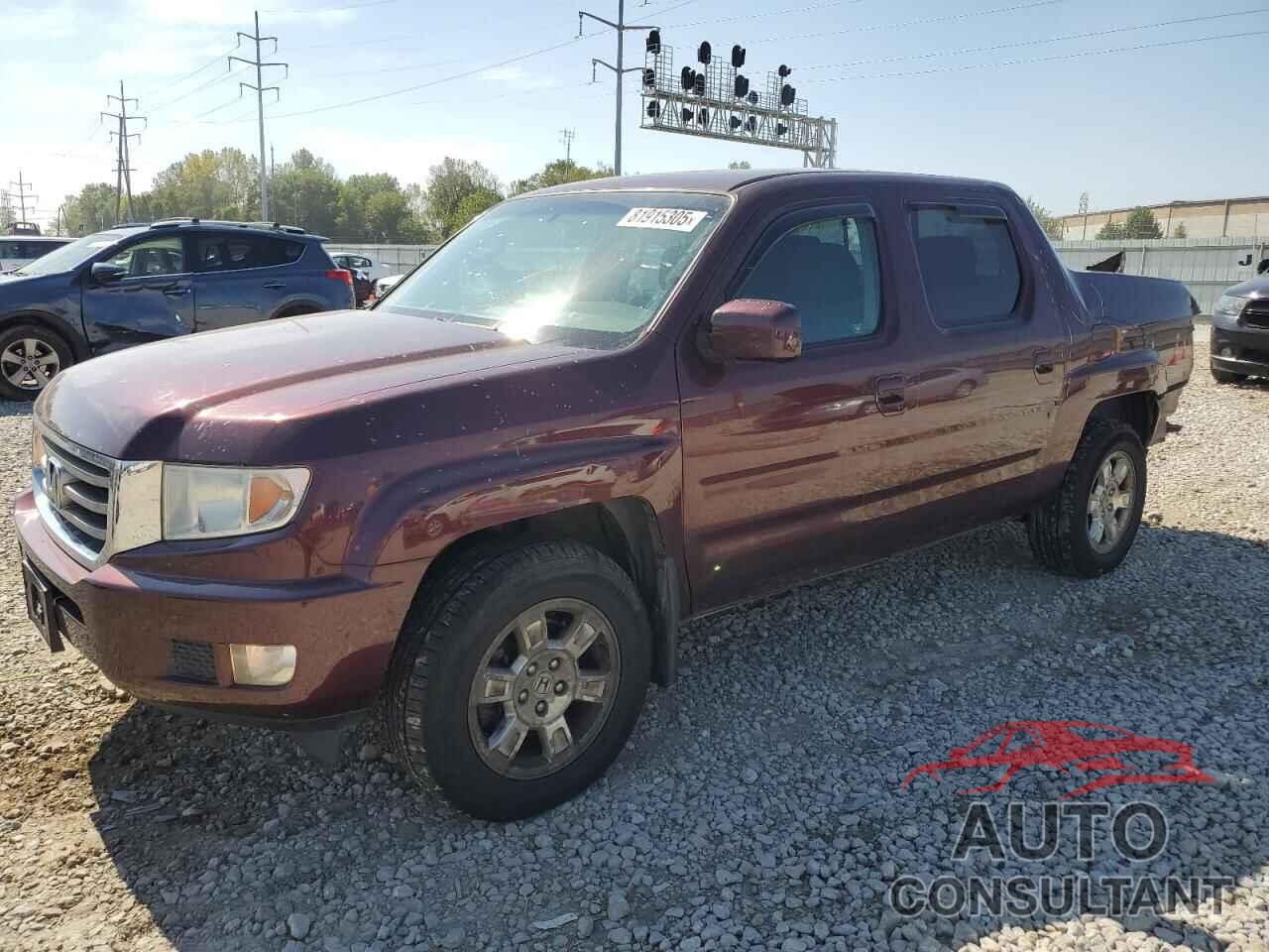 HONDA RIDGELINE 2012 - 5FPYK1F41CB458706