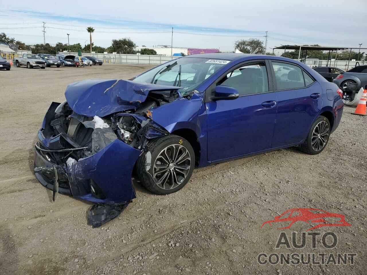 TOYOTA COROLLA 2014 - 5YFBURHE8EP122796