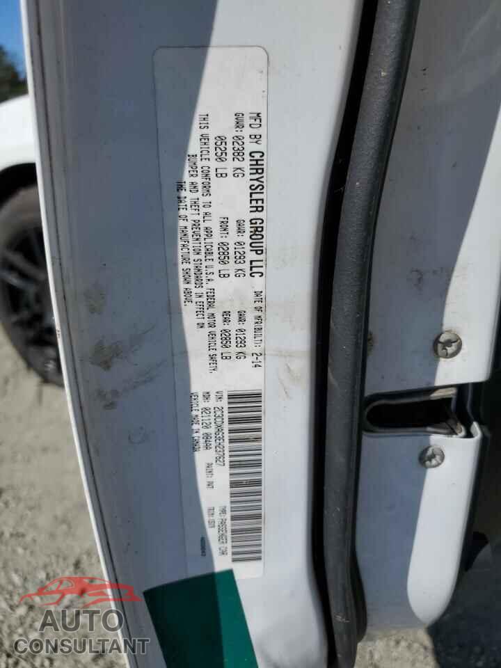DODGE CHARGER 2014 - 2C3CDXAG3EH237627