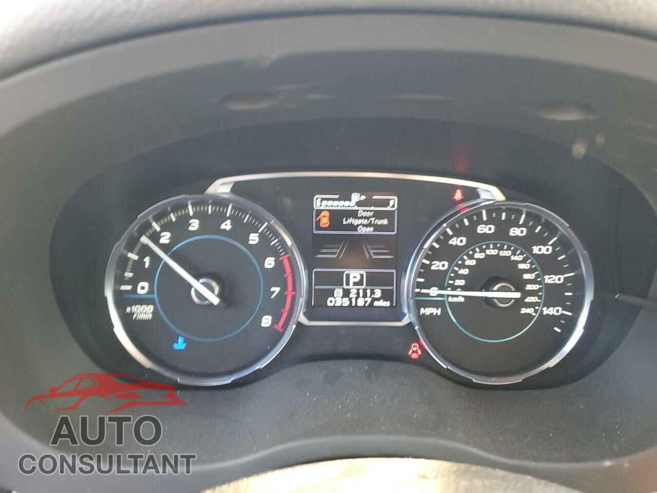 SUBARU FORESTER 2017 - JF2SJAGC8HH564487