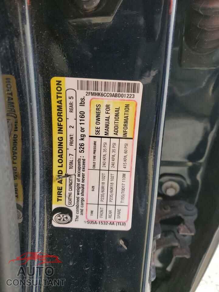 FORD FLEX 2010 - 2FMHK6CC9ABD01223