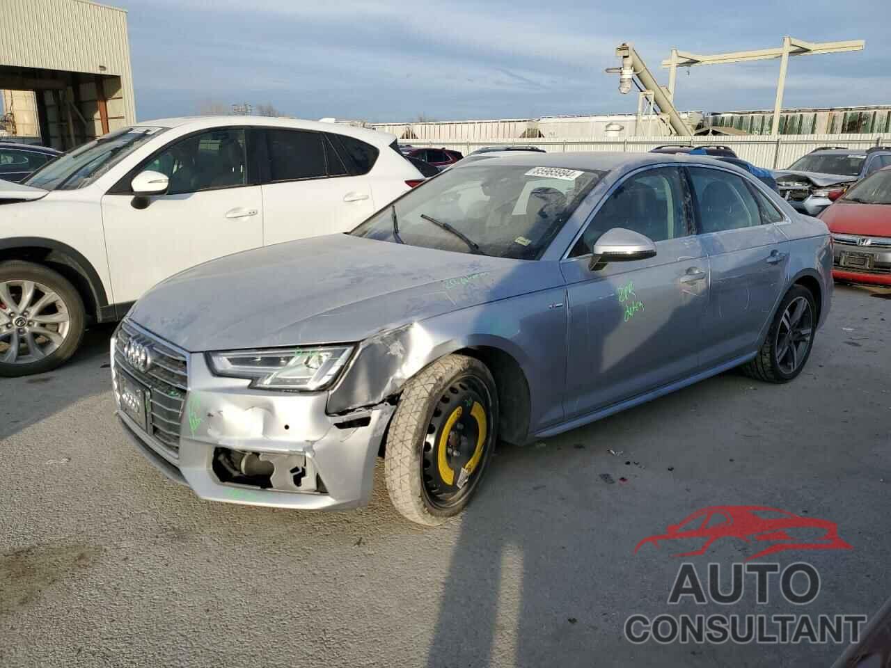 AUDI A4 2018 - WAUENAF45JA157619