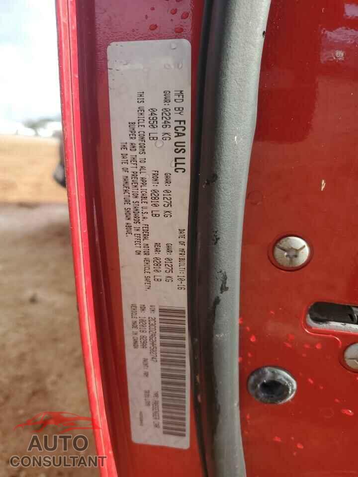 DODGE CHALLENGER 2017 - 2C3CDZAG2HH502747