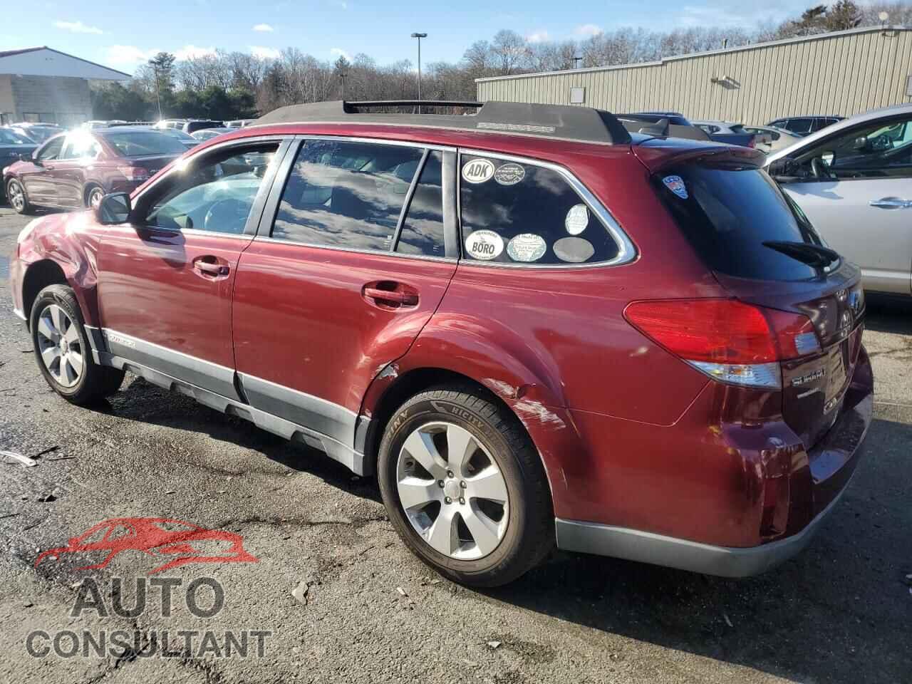 SUBARU OUTBACK 2012 - 4S4BRBFCXC1236855