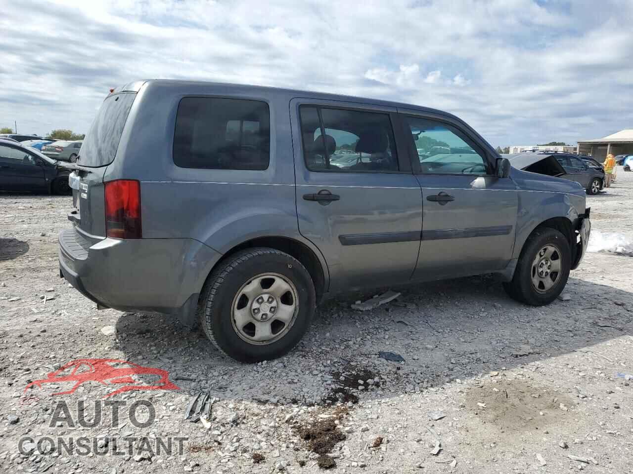 HONDA PILOT 2011 - 5FNYF3H22BB013751