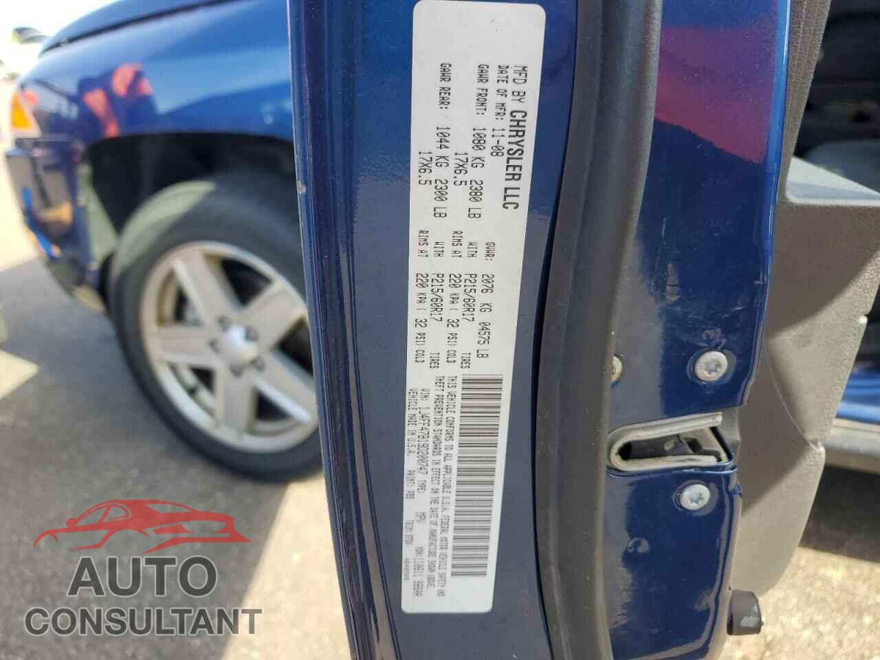 JEEP COMPASS 2009 - 1J4FF47B19D200747