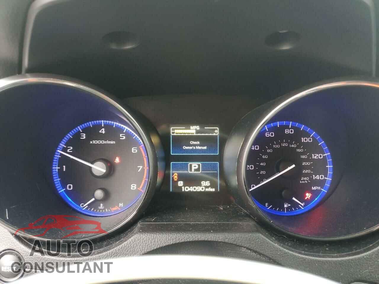 SUBARU OUTBACK 2016 - 4S4BSBCC5G3229251