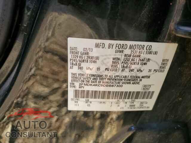 FORD EDGE 2013 - 2FMDK4KC9DBB87300