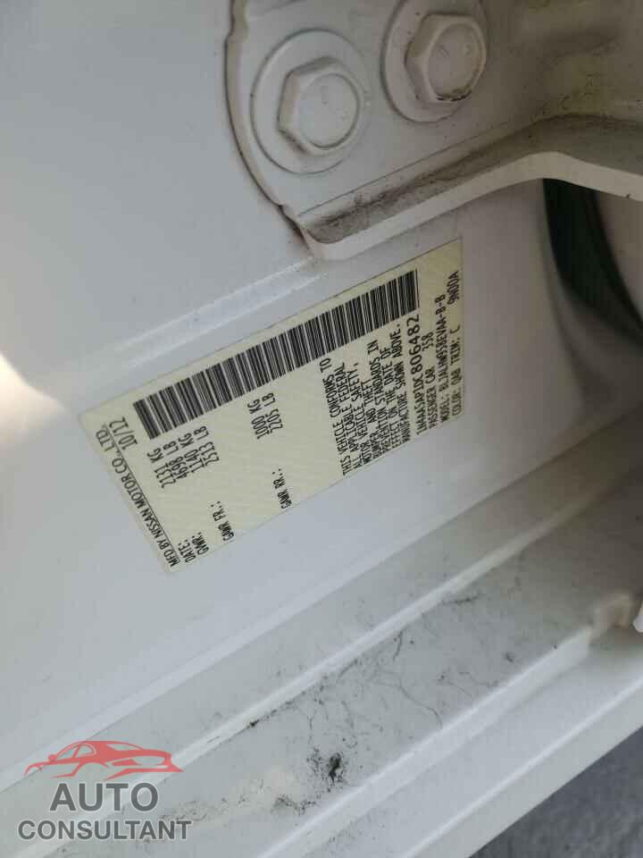 NISSAN MAXIMA 2013 - 1N4AA5AP1DC806482