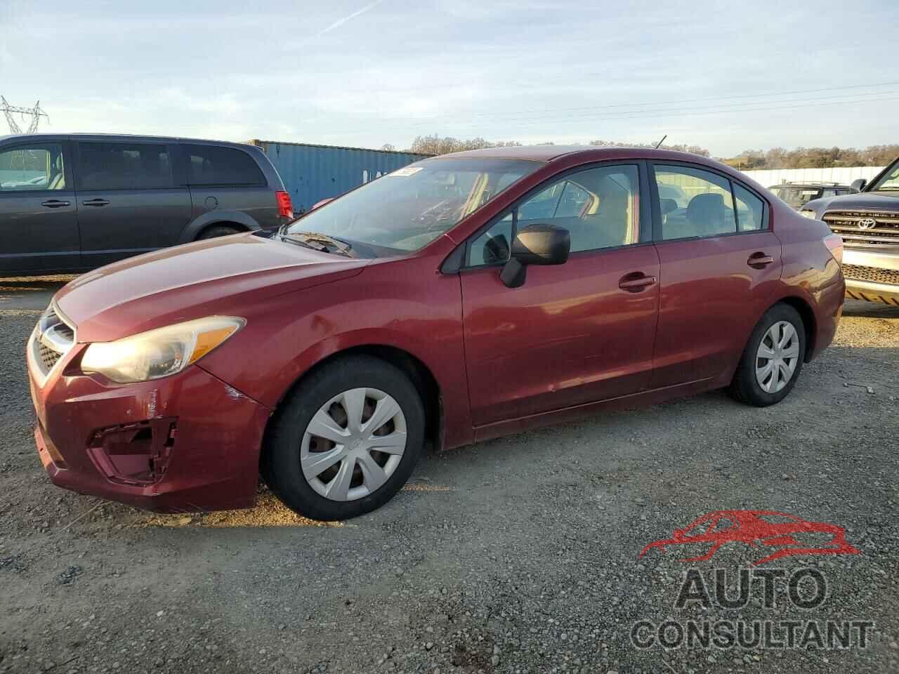 SUBARU IMPREZA 2012 - JF1GJAA63CH010456