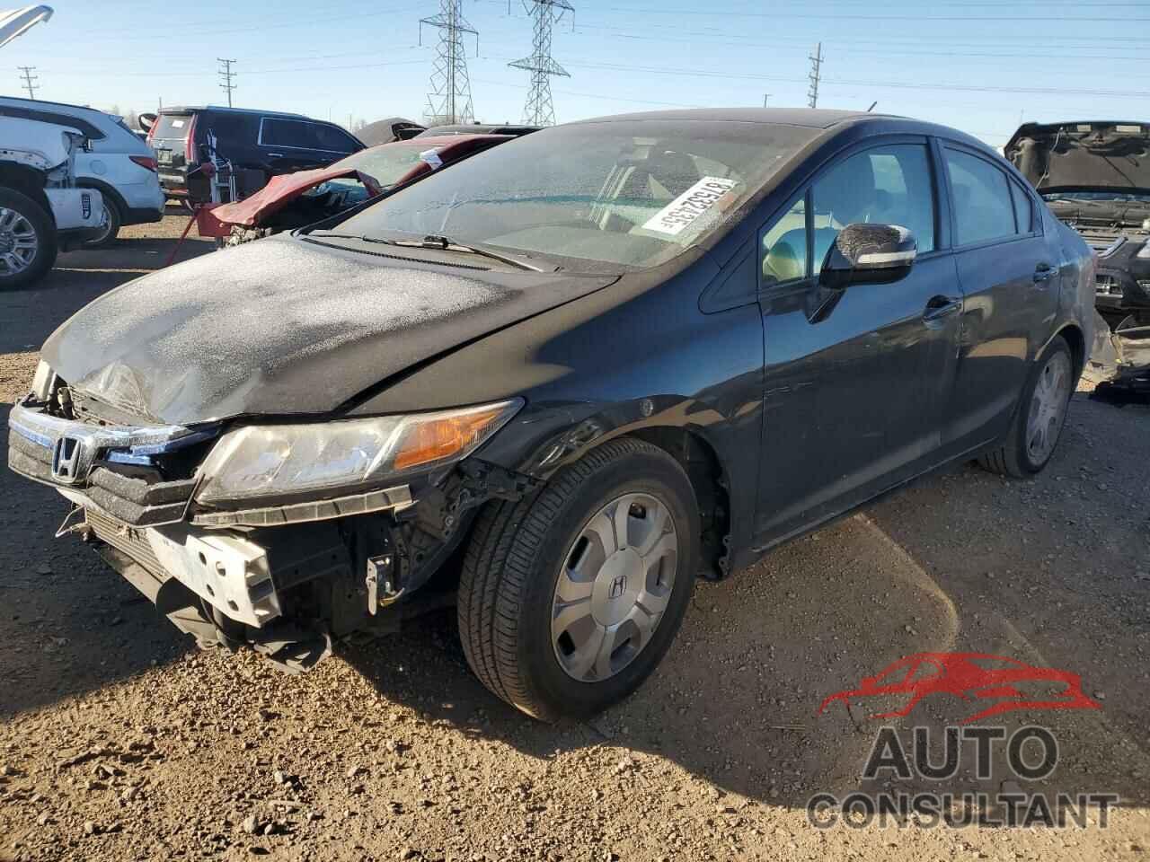 HONDA CIVIC 2012 - JHMFB4F32CS009576