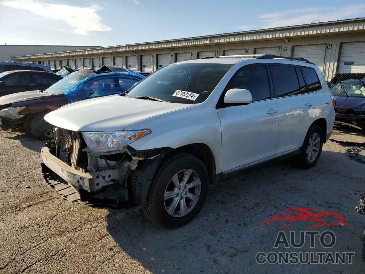 TOYOTA HIGHLANDER 2012 - 5TDZK3EH2CS052670