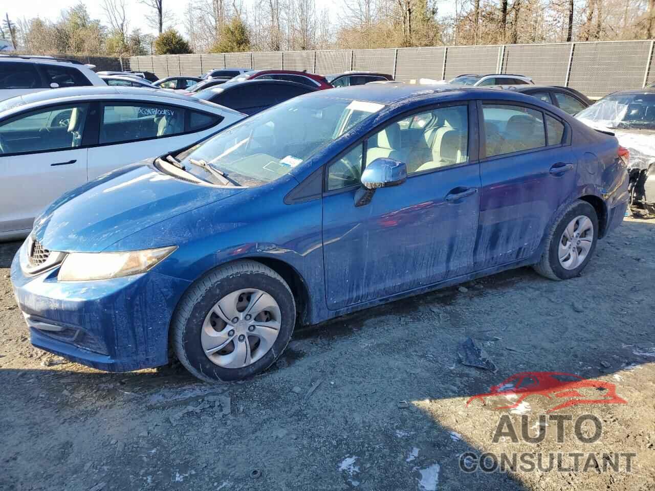 HONDA CIVIC 2013 - 2HGFB2F58DH598196