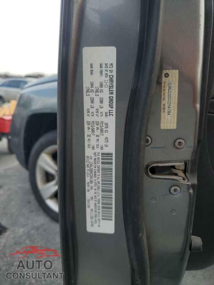 JEEP COMPASS 2012 - 1C4NJDBBXCD541384