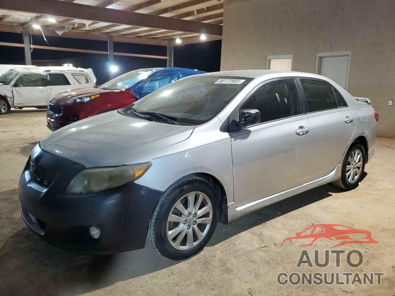 TOYOTA COROLLA 2009 - 2T1BU40EX9C187086