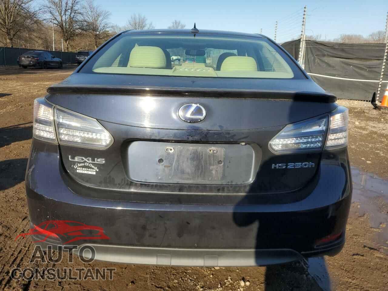 LEXUS HS 2010 - JTHBB1BA6A2020658