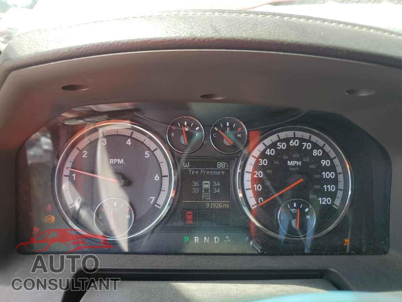 DODGE RAM 1500 2012 - 1C6RD6NT3CS275007