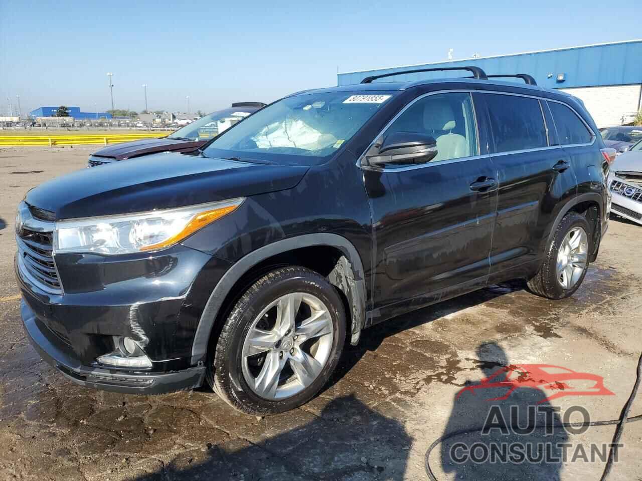 TOYOTA HIGHLANDER 2015 - 5TDDKRFH5FS153380