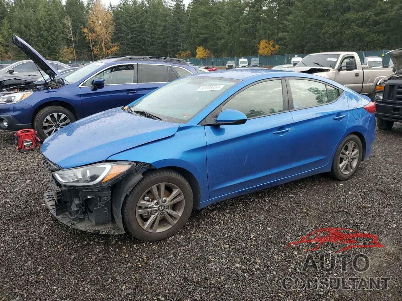 HYUNDAI ELANTRA 2018 - 5NPD84LF7JH330434