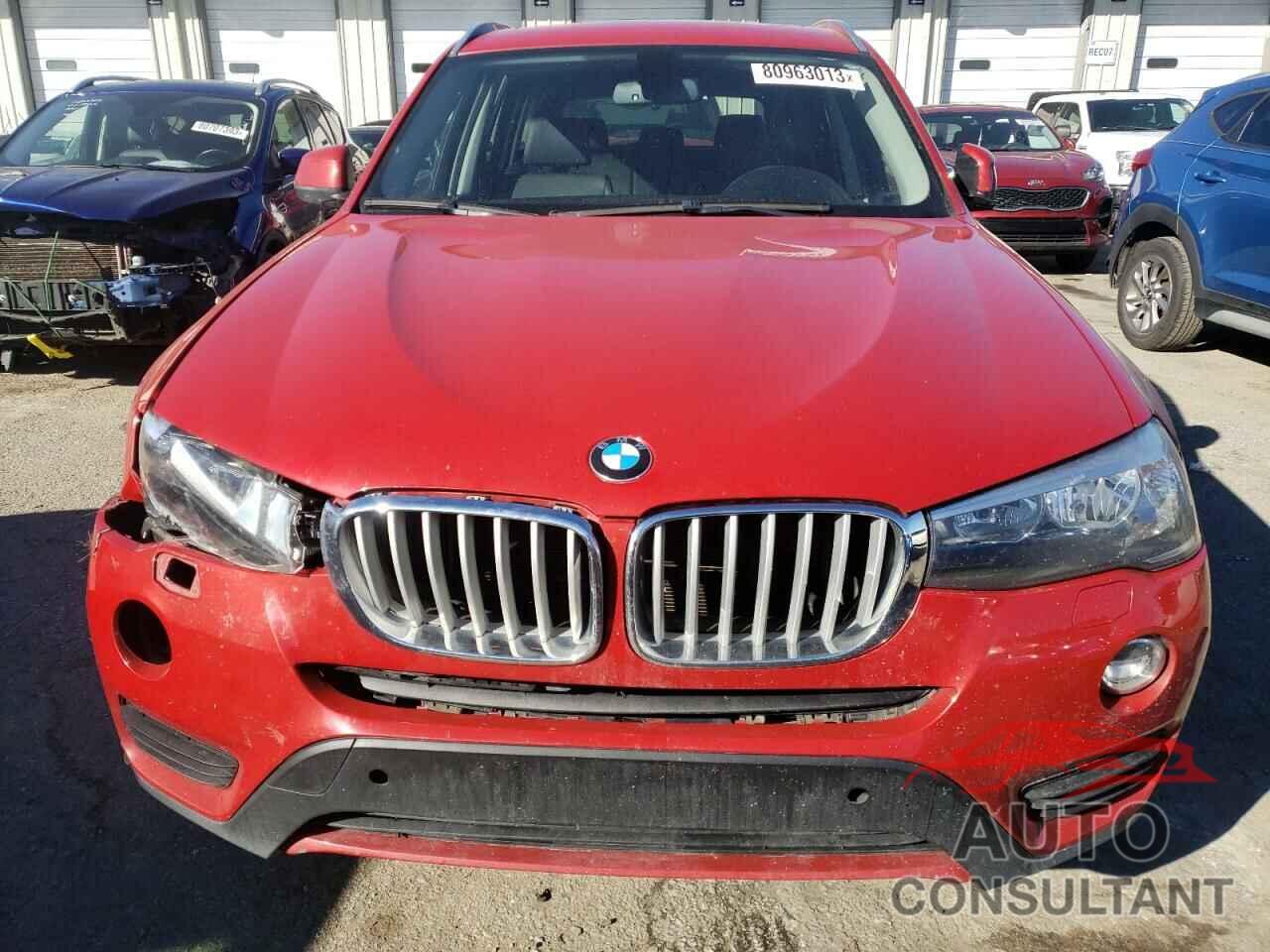 BMW X3 2015 - 5UXWX9C57F0D47837