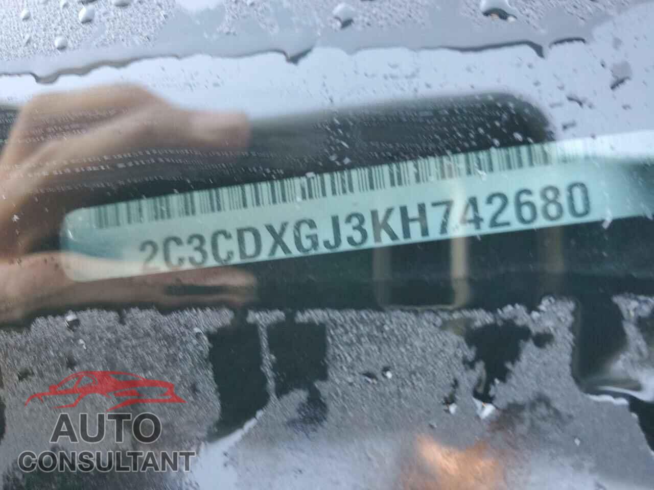 DODGE CHARGER 2019 - 2C3CDXGJ3KH742680
