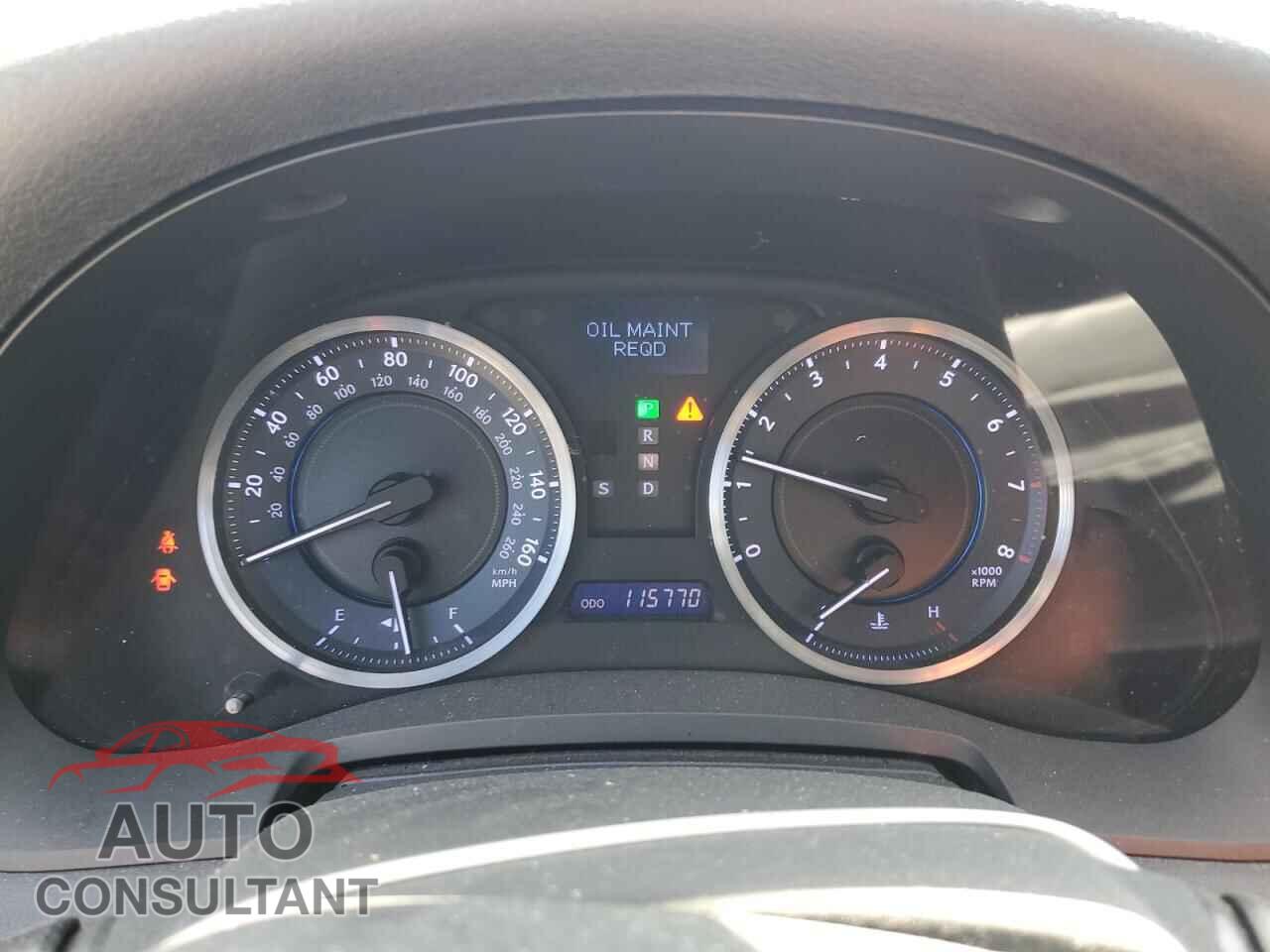 LEXUS IS 2012 - JTHBF5C2XC5173807
