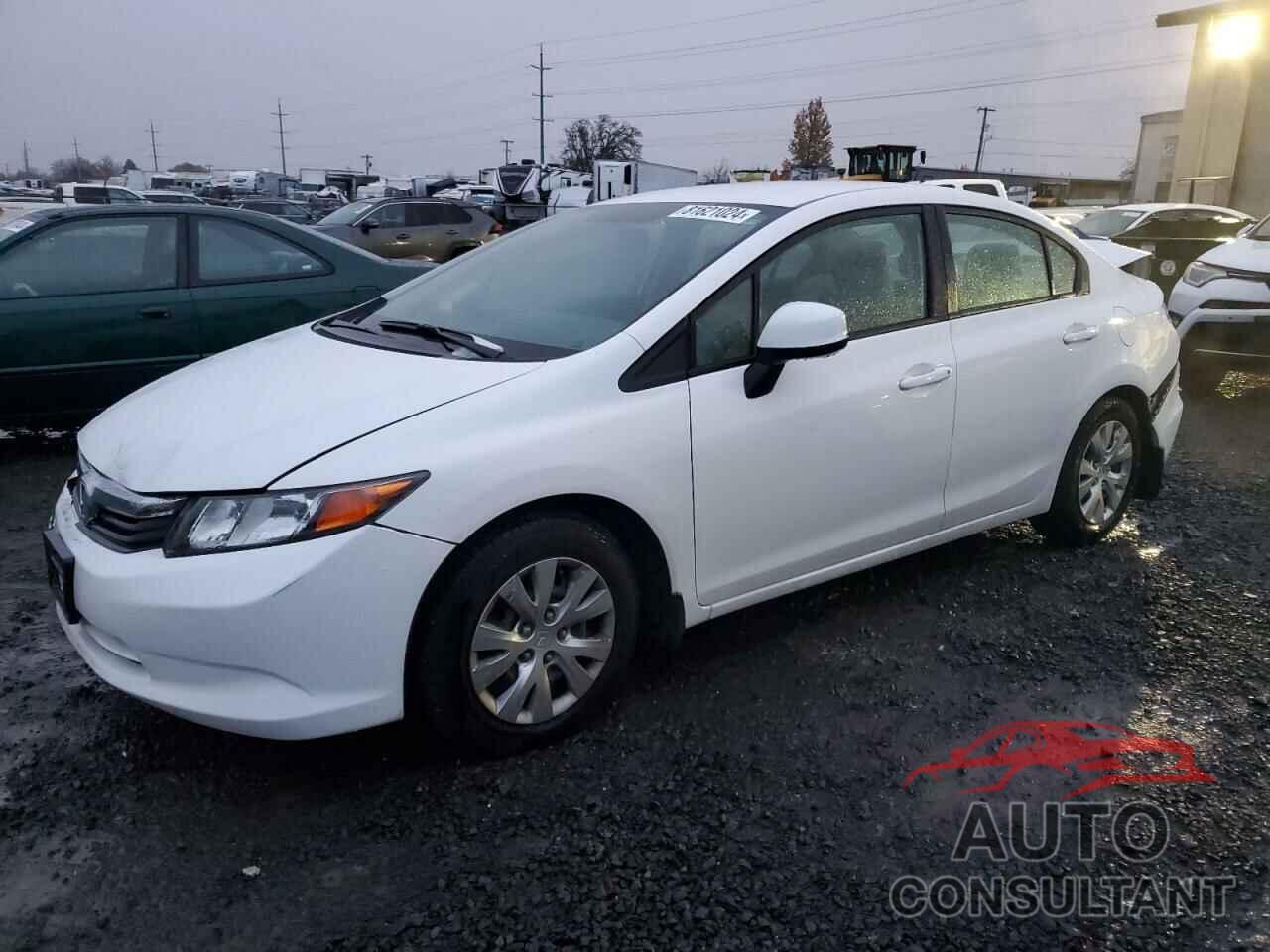 HONDA CIVIC 2012 - 2HGFB2F52CH609904